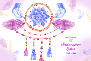 Boho Dreamcatcher Clipart & Illustrations