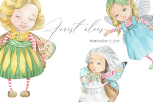 Forest Elves Illustrations
