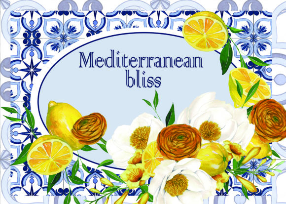 Mediterranean Bliss Illustrations