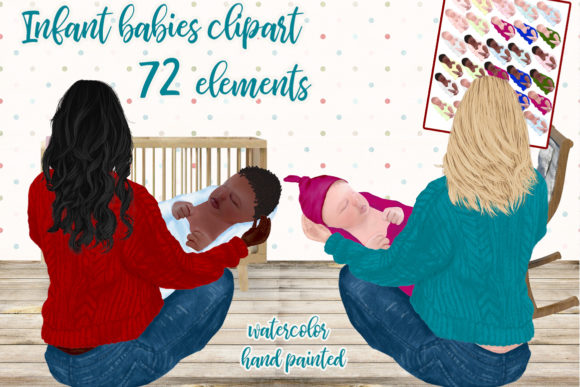 Newborn Babies Clipart Infant Babies