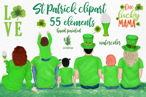 St Patrick's Day Illustrations