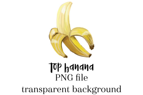 Top Banana Sublimation Illustrations