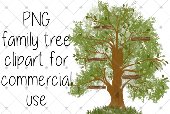 Tree Clipart for Embroidery Projects