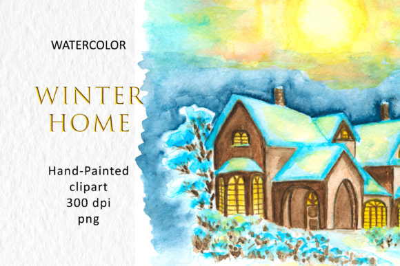 Winter Canvas Home, Decoration Winter Illustrations